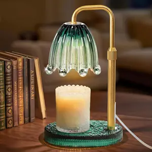 Candle Warmer Lamp with Timer - Electric Wax Melt Warmer with Adjustable Height and Dimmer for Scented Candle Wax Home Fragrance Décor House Warming Birthday Gifts for Women Mom