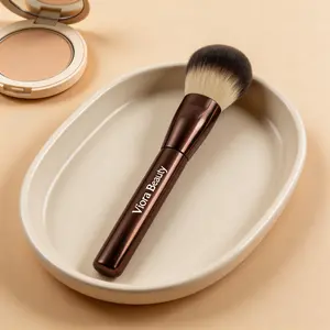 Makeup brushes: powder brush, blush, foundation, eyeshadow, concealer, lip, complete makeup set., Detail Brush(Round powder brush)