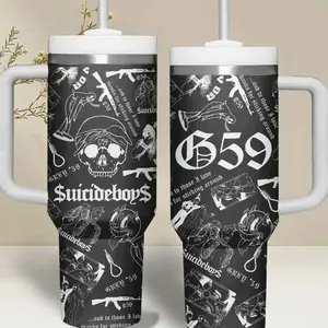 $uicideboy$ Music Band Custom Cup 20oz/40oz Tumbler With Handle