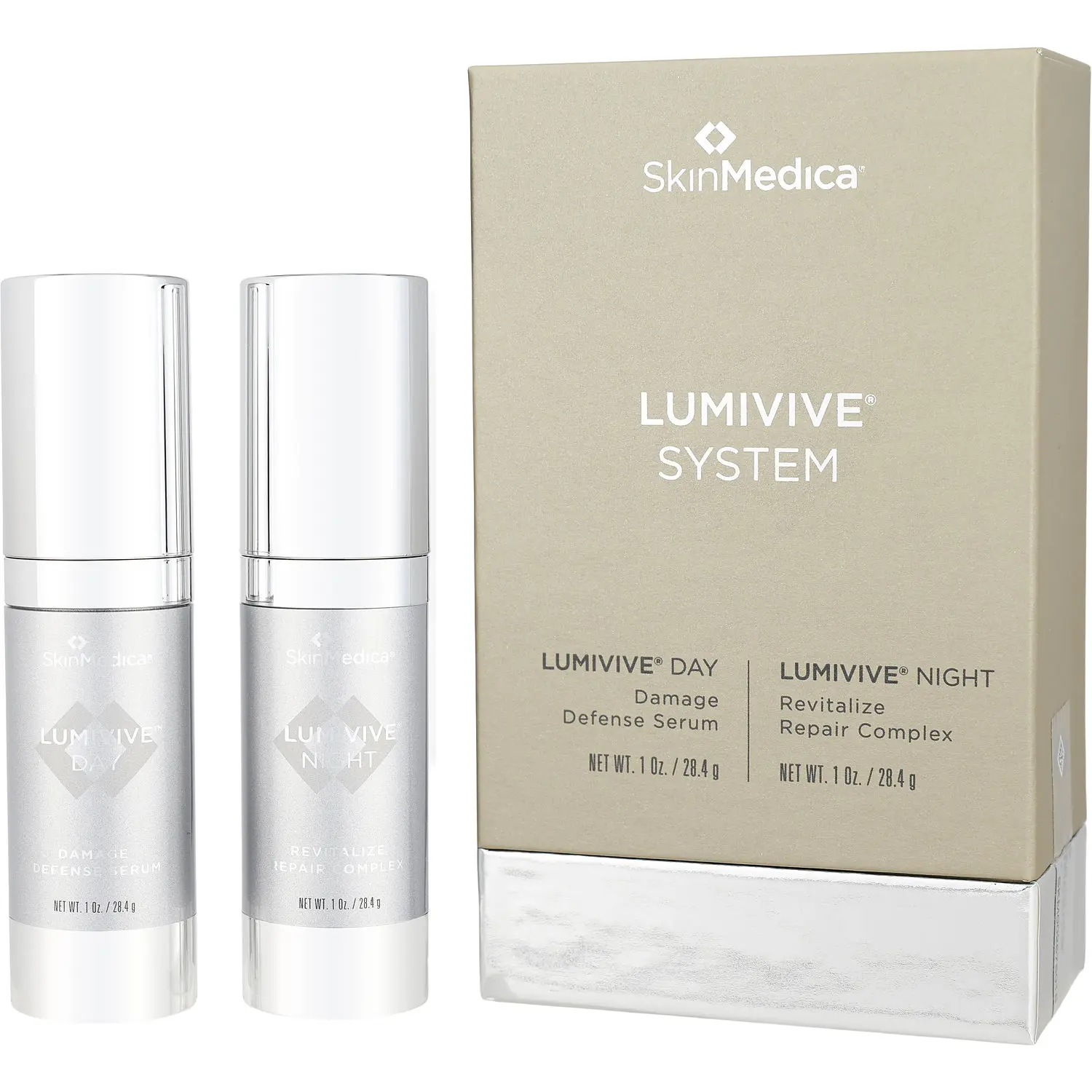 Skin Medica Lumivive Day And Night System Set --2X30ml/1Oz For Women