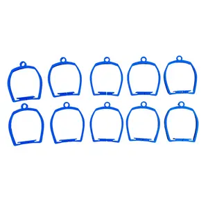 Hot Wheels Compatible Set of 10 Suspension Bridge Blue Durable New for Enhancing Track Action and Customization