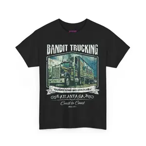 Bandit Trucking Since 1977 Smokey & The Bandit Retro Classic Cotton Tee