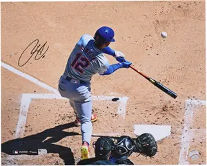 Francisco Lindor New York Mets Autographed 16" x 20" Bird's Eye Of A Home Run Photograph - Fanatics Authentic Certified