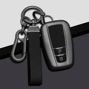Tpu Car Key Case Cover for Toyota Models, Car Key Protector, Durable Protection for Prius Camry Corolla, Fits 2/3/4 Buttons, Essential Accessory