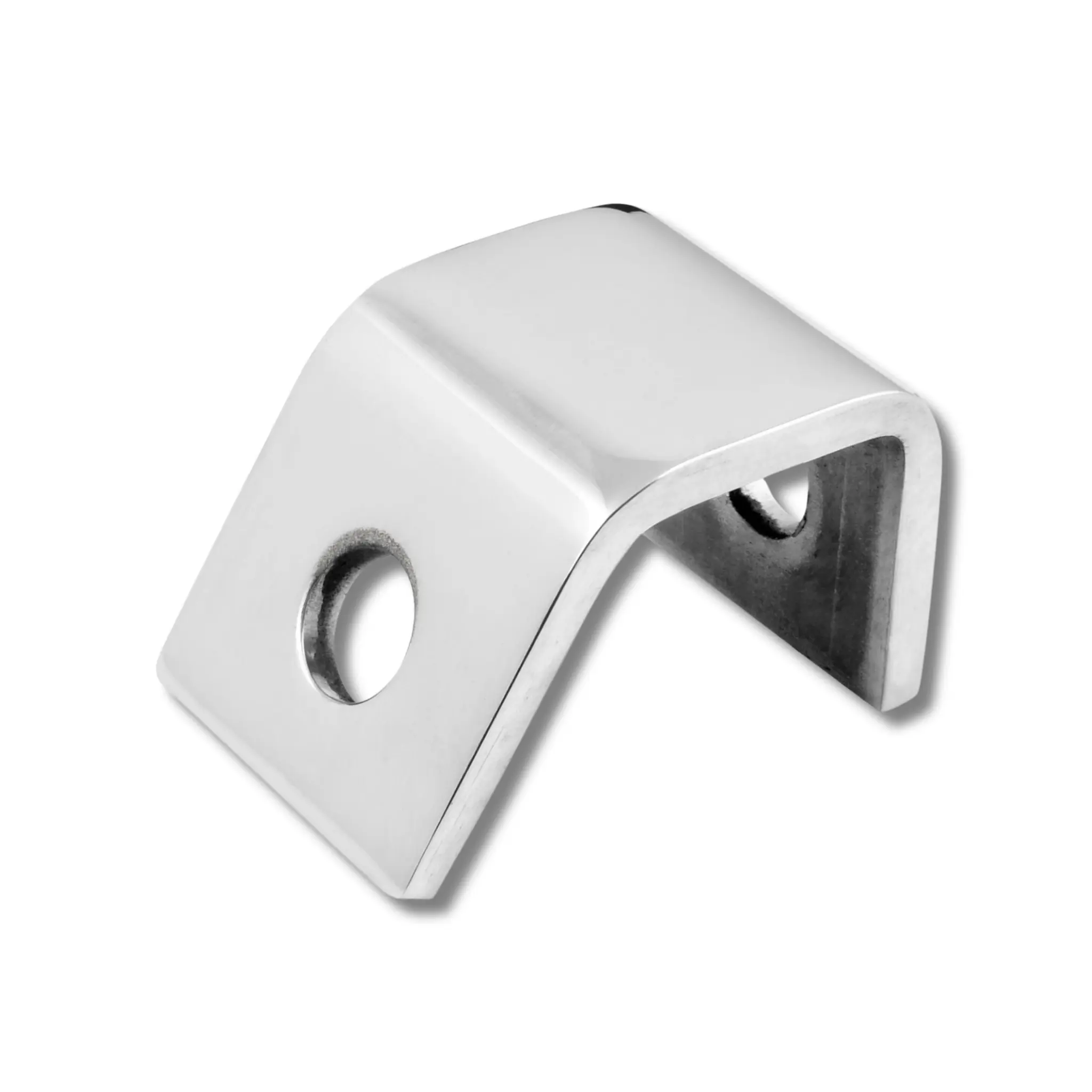 Grand General Heavy-Duty Angled U-Shape Mounting Bracket, Stainless Steel Sturdy Bracket for Automotive & Motorcycle Mirror Accessories, Stainless Steel Bracket