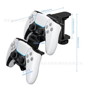 No-drill controller stand, universal game controller stand, PS5 controller stand, Switch headset controller stand