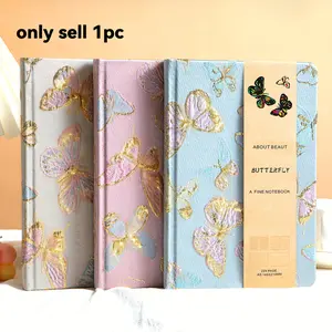 A5 Hardcover Notebook - 240 Pages with Faux Cover, 4 Inner Page Layouts (Horizontal Line, Blank, Dot Matrix, Grid) - Undated Diary Journal Suitable for, Office, Bullet Journaling, Women's Gifts, Meeting Notes & Planner,Back School Gift