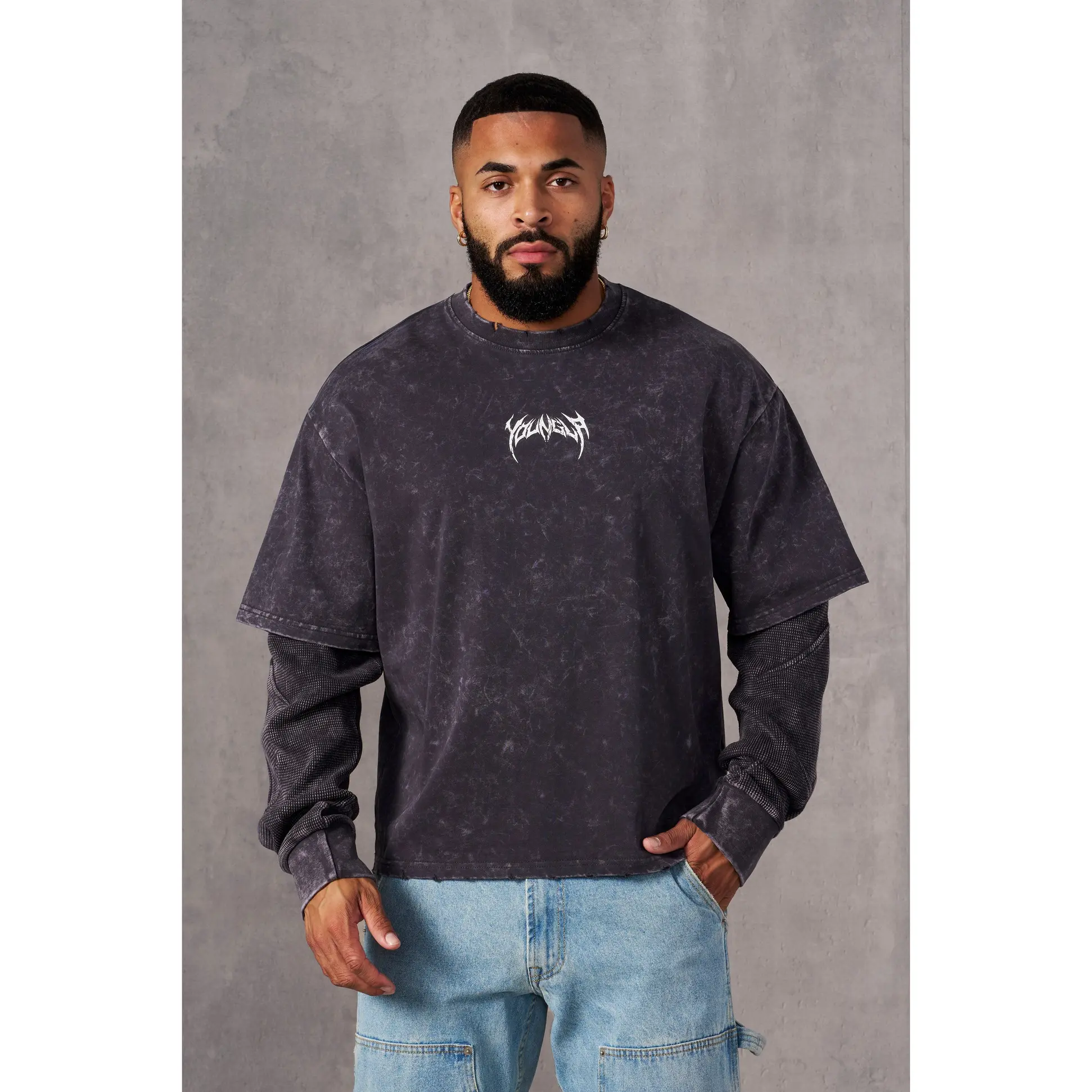 8006 - Shadow Twofer Longsleeves - TikTok Shop
