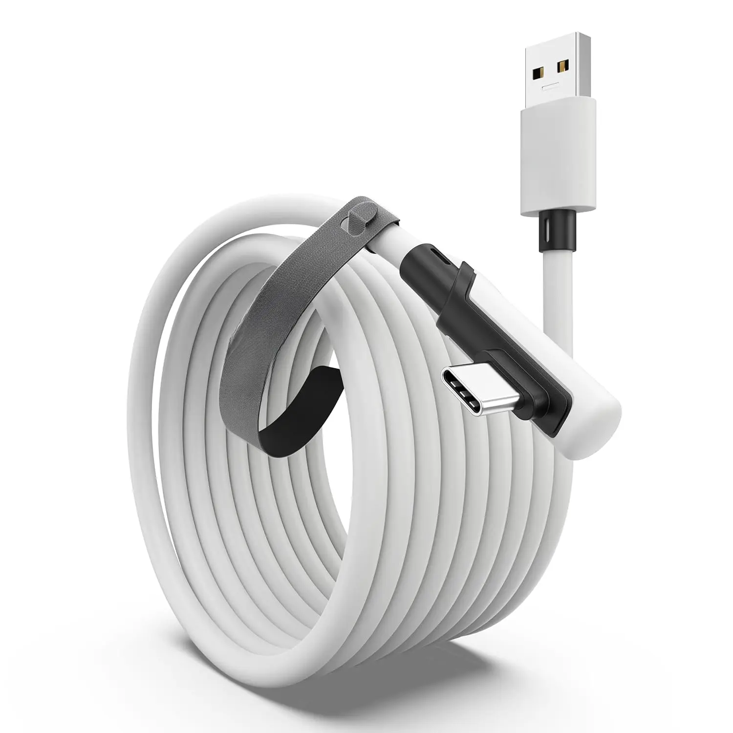 Link  16FT for PCVR Compatible with Oculus/Quest 3/Meta Quest 3S, Quest2/Pro/Pico 4/Ultra Accessories and PC/SteamVR, High Speed PC Data Transfer, USB 3.0 to USB C  for VR Headset