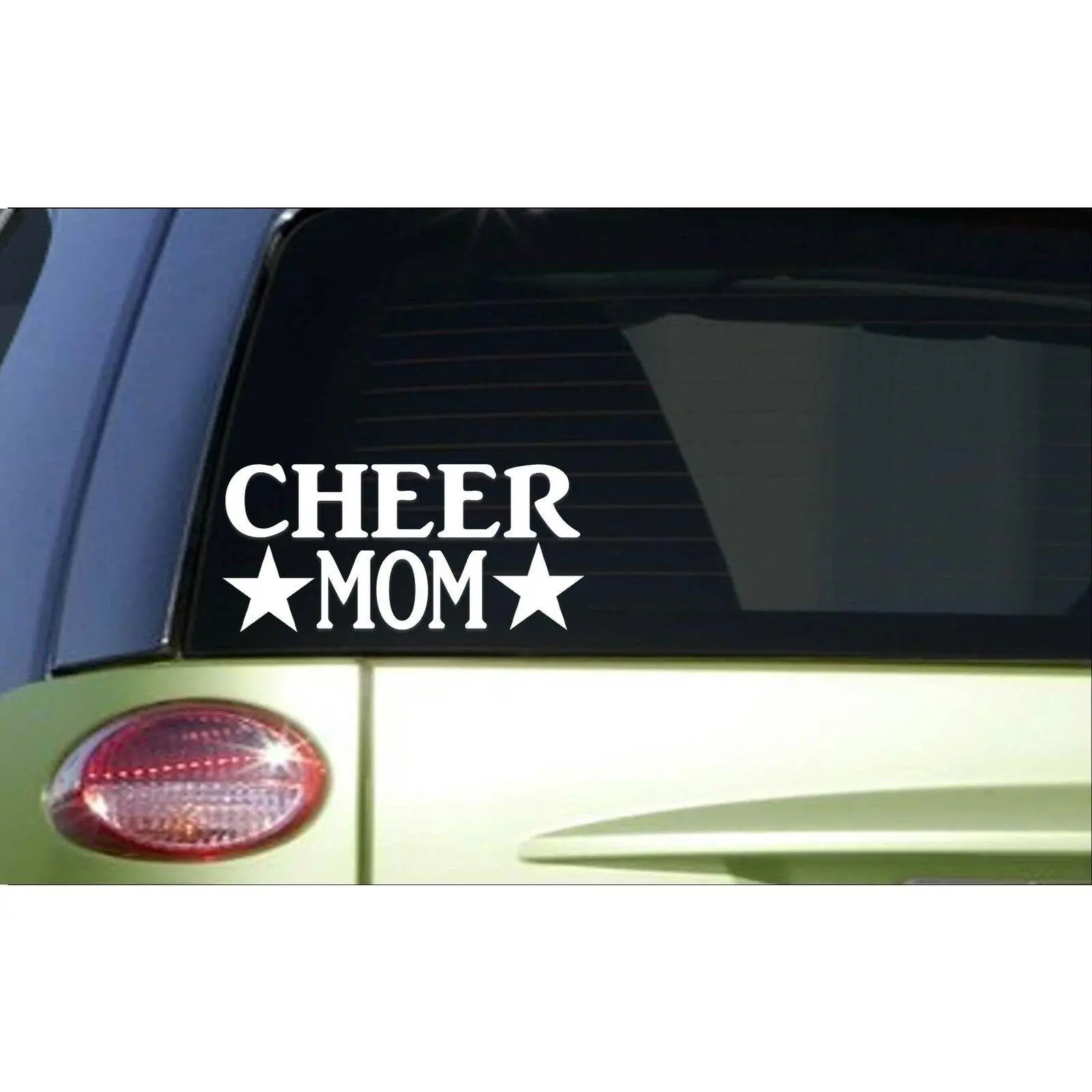 Cheer Mom *H798* 8 inch Sticker decal cheerleading cheerleader gymnastics