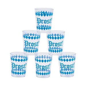 Bulk  50 Ct. Oktoberfest Plastic Shot Glasses