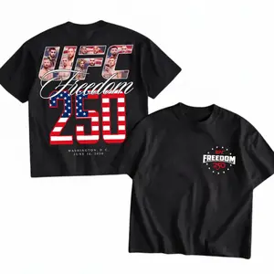 [Graphic Tee]UFC FREEDOM 250 T-Shirt| UFC MMA Fan Graphic Tee, Made in USA Vintage Fight Shirt, UFC Champions Sports Apparel, Premium Cotton Unisex Streetwear Top, Custom Bootleg Style UFC Tee, Gift for MMA Fans & Fight Night Lovers fit t-shirt