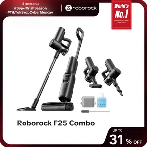 Roborock F25 Combo Wet Dry Vacuum Cleaner, 5-in-1 Cordless Vacuum for Multi-Surface, Self-Cleaning & Drying, 20000Pa Suction, Vanquish Wet and Dry Messes #TikTokShopBlackFriday #TikTokShopCyberMonday