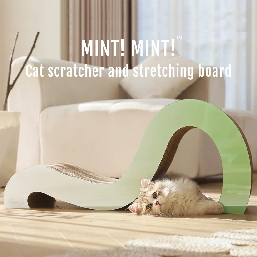 Mint! Mint! Cat scratcher and stretching board Mint! Mint! Cat scratcher and stretching board