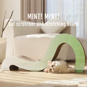 Mint! Mint! Cat scratcher and stretching board