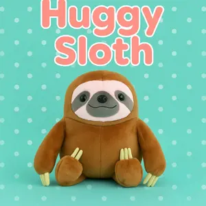 12" Huggy Sloth Plush
