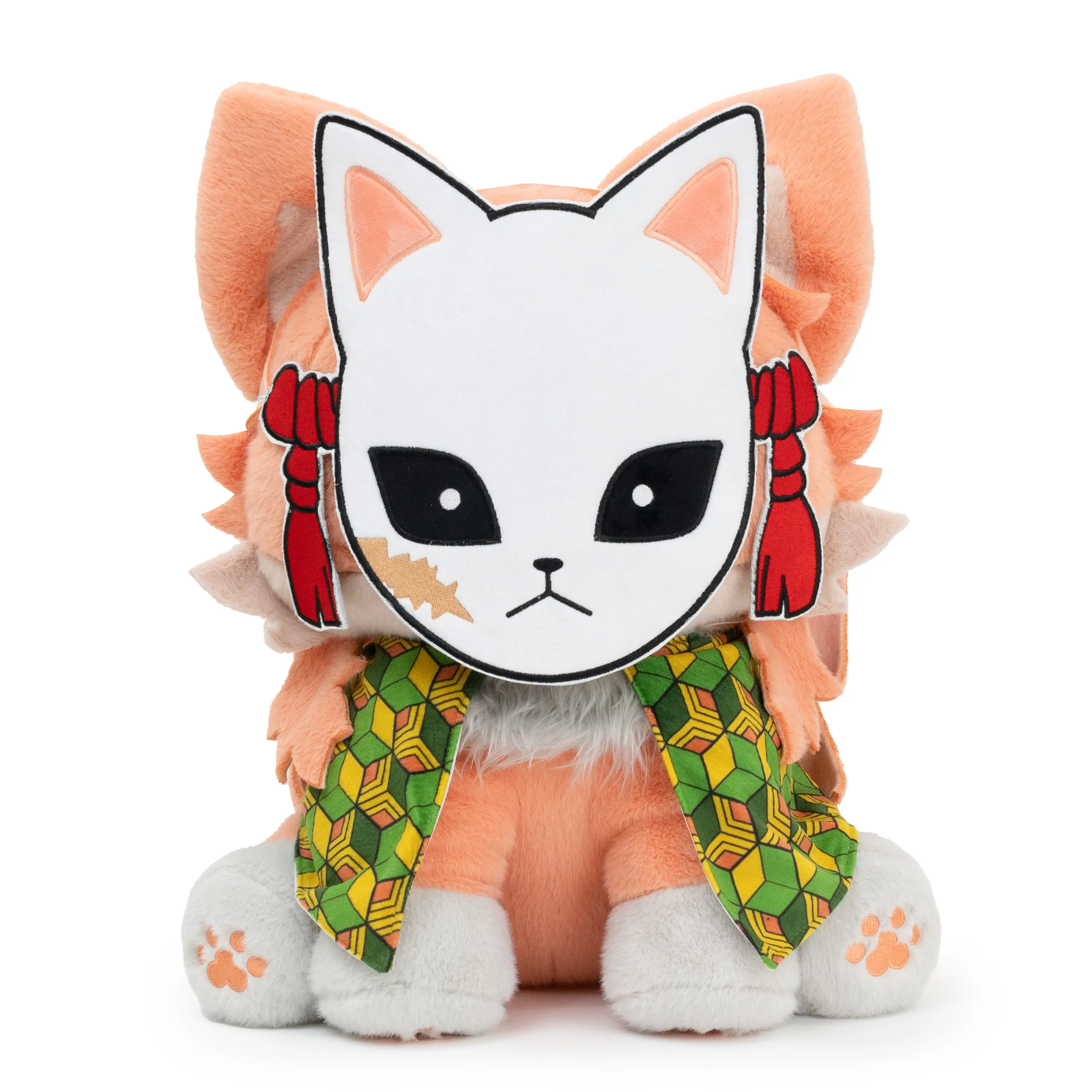 PLUSHSHOP 17in Cute Sabmeow Plushie - Soft Cuddly Gift, Stuffed Animal Gifts, Soft Fabric Stuffed Toy, Whimsical Look, Summervibes Restock, Kawaii Aesthetic Toy for Toddlers