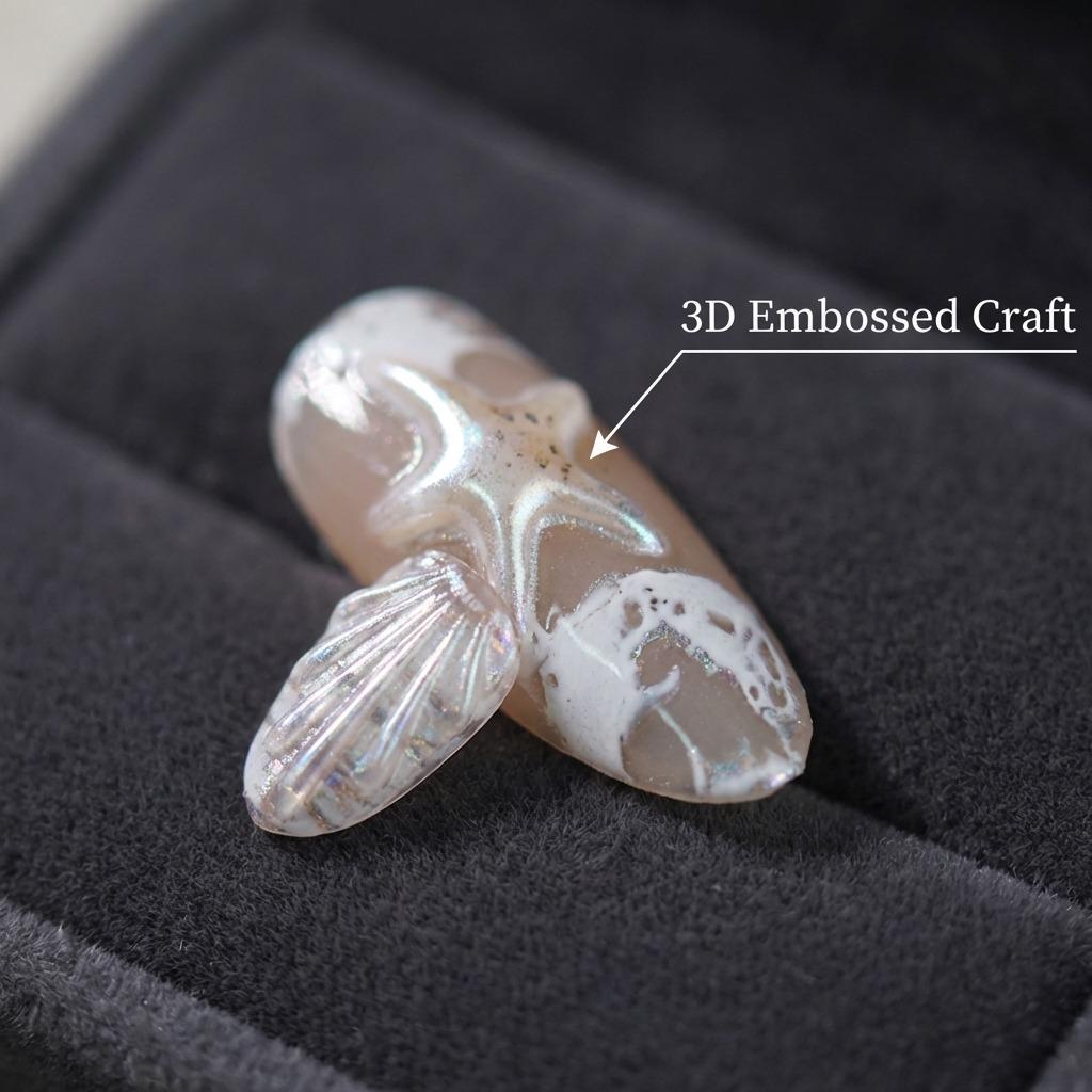 10 nail tips per set Manicure Cutics