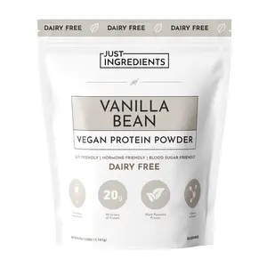 Just Ingredients Vegan Vanilla Bean Protein Powder