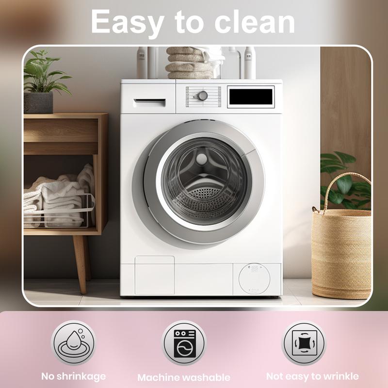 Pink Heart Fitted Sheet, Soft Bedding,  Deep Pocket Design, Machine Washable, Fits Twin/Full/Queen/King Size,  Sweet & Chic Bedroom Essential, Valentine's Day Gift