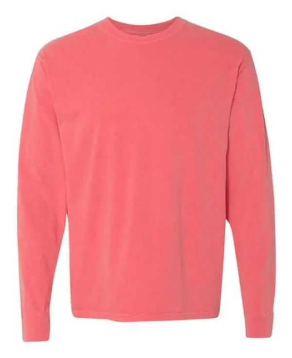 Comfort Colors - Long Sleeve T-Shirt - Build Your Own Personalized - Unisex Cotton Fabric