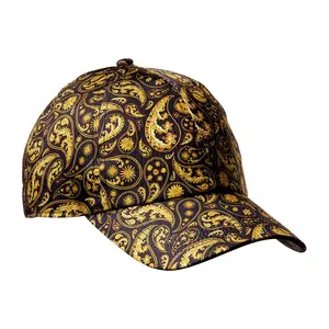 RED by KISS All Over Silky Satin Baseball Cap - Luxe Paisley