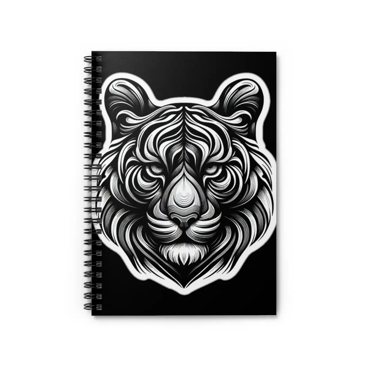 Tiger Spiral Notebook - Ruled Line deli a5