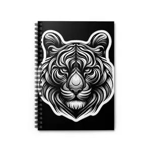 Tiger Spiral Notebook - Ruled Line deli a5