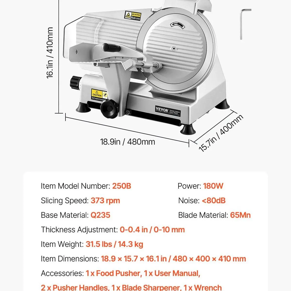 Upgraded - 10 inch - 180W