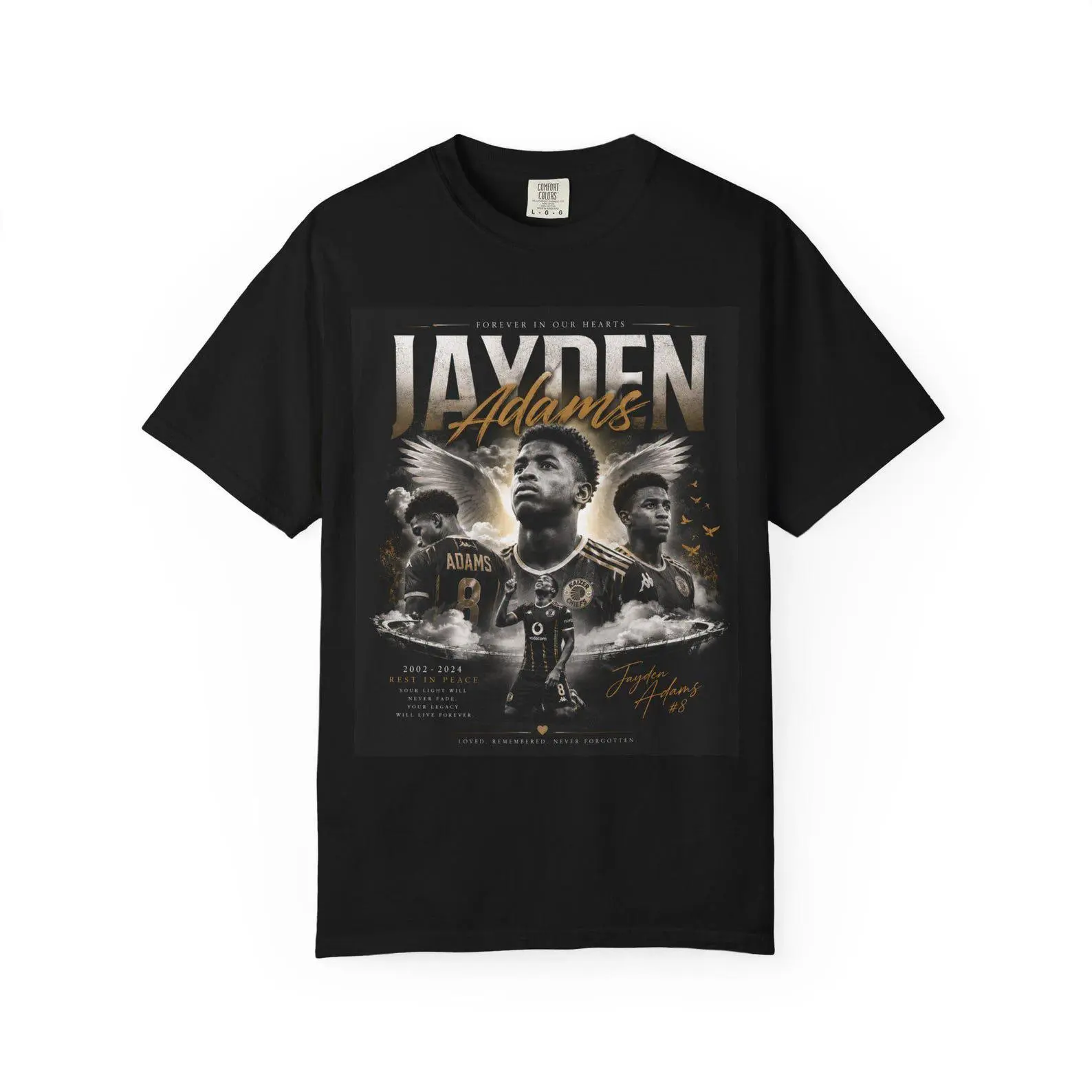 Jayden Adams Memorial T-Shirt, Forever In Our Hearts Shirt, RIP Tribute Tee