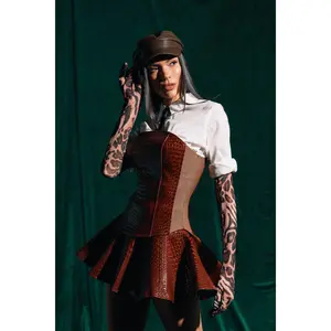 TOO GOOD FOR YOU CROCODILE CORSET