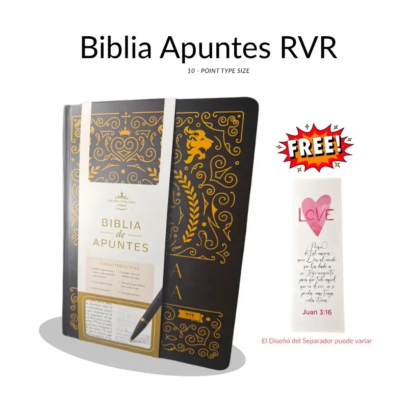 Biblia de Apuntes RVR 1960 – Tapa Dura
