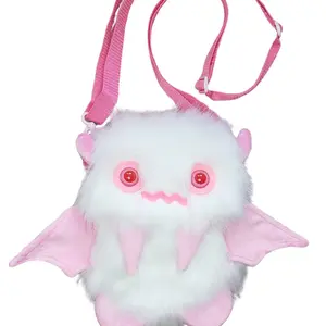 Atomic Laundry Apparel Dreamy the Albino Floof Monster Friend BACKPACK/Messenger Bag