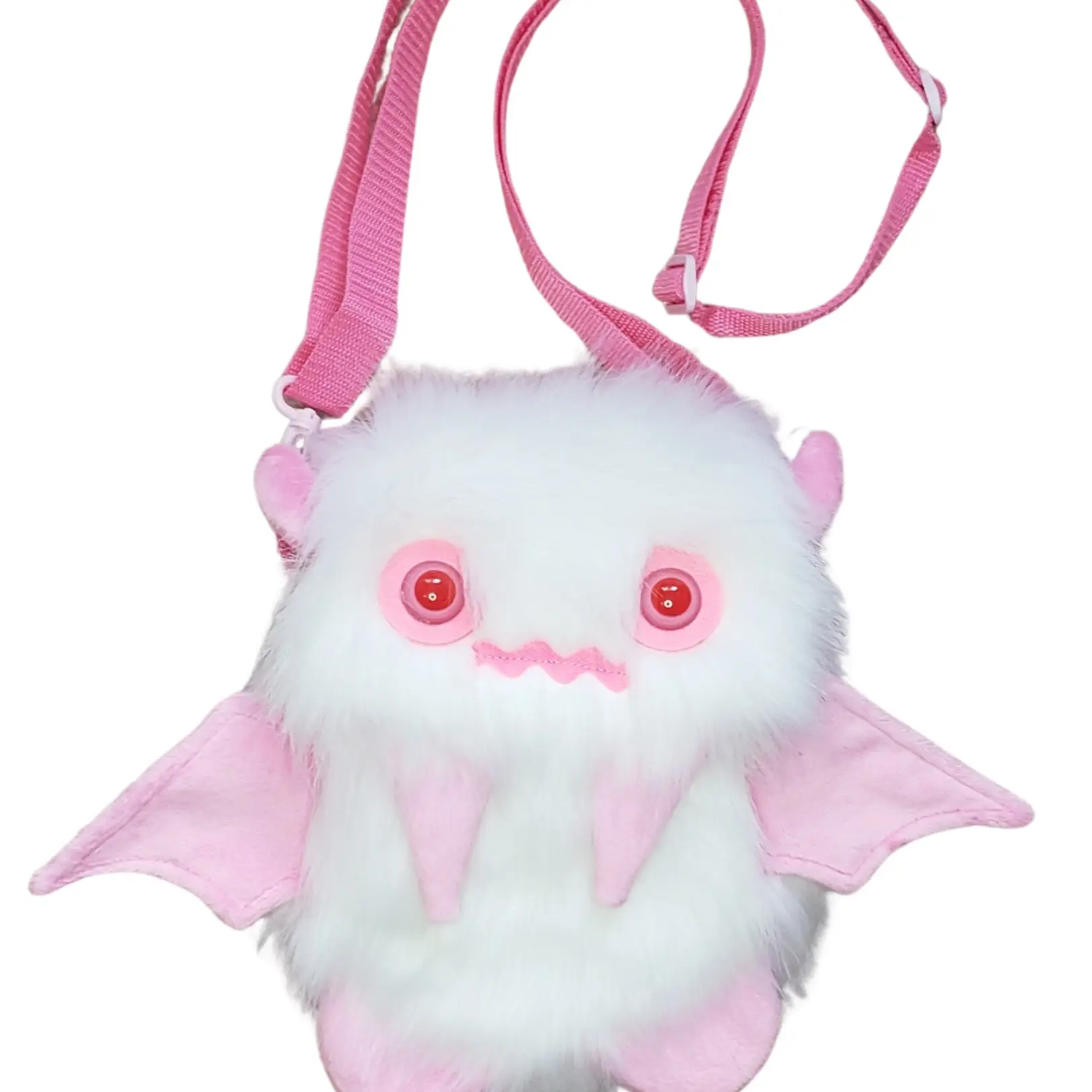 Albino Floof Monster Friend BACKPACK/Messenger Bag