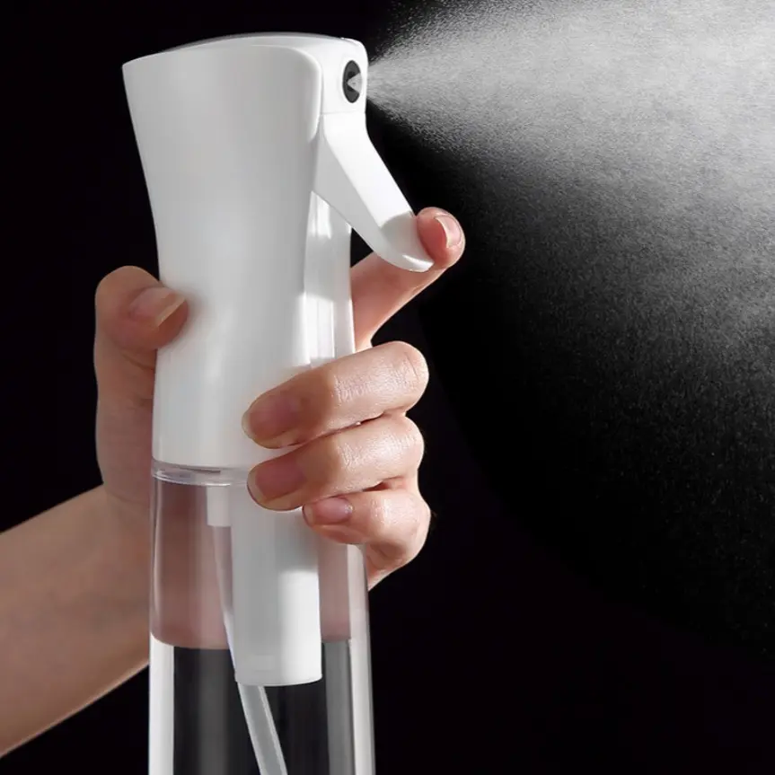 Ultra-Fine Continuous Spray Bottle, Handheld Sprayer for Steam Irons, Fabric Steamer, Styling Mist, Furniture Sprayer, Home & Travel Friendly, Ergonomic, Versatile, Compact, Lightweight