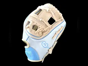 Custom Color Flair 11.5” I-Web Baby Blue White Blonde Baseball Glove