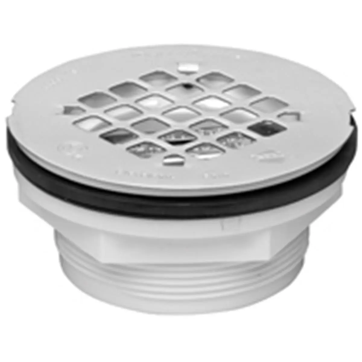 Oatey 42097 2-In. PVC Shower Stall Drain, Bathroom Fixture Accessory, Home Improvement Shower Bath Accessory, Shower Bath Accessories