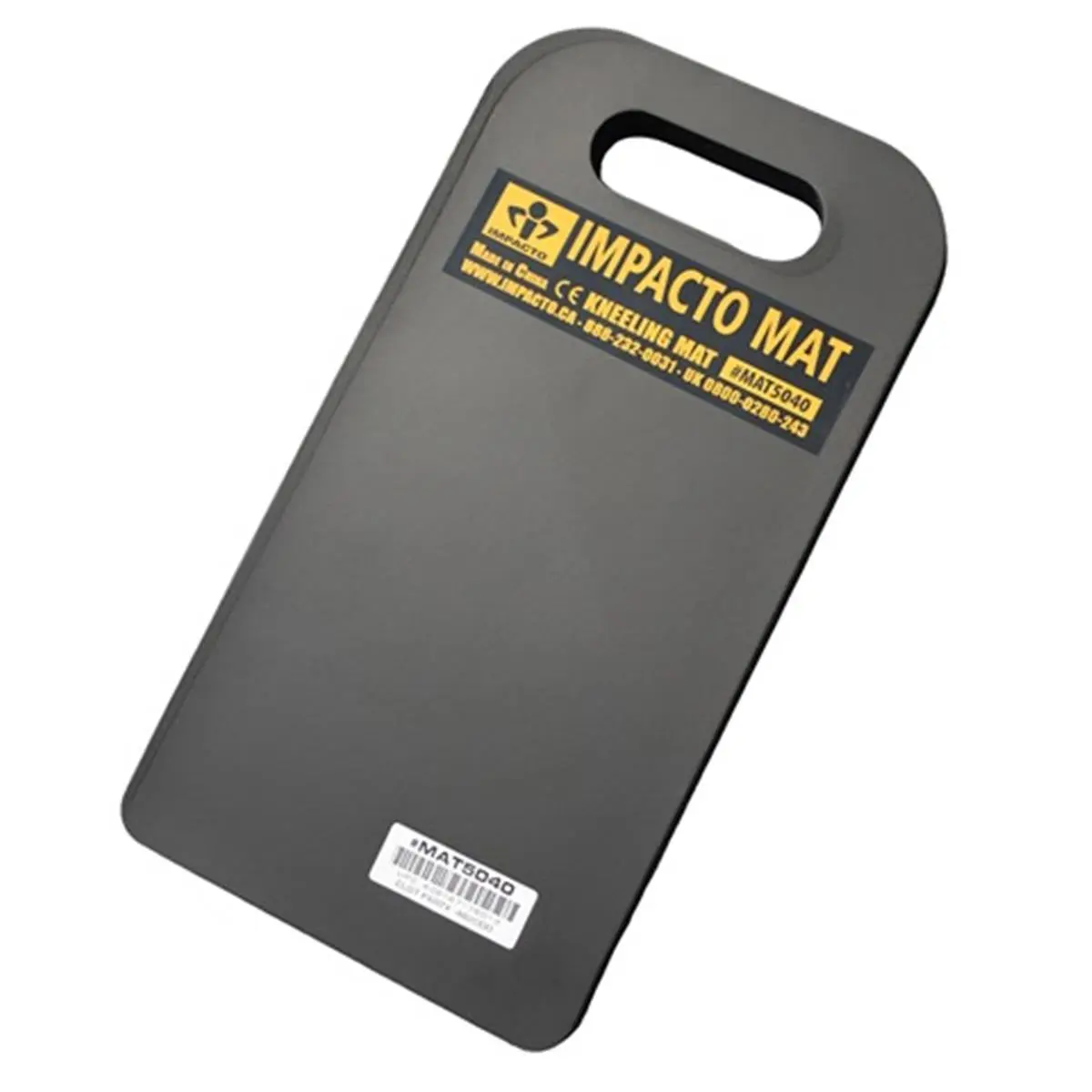 212 MAIN IMPACTO MAT5040 Exercise Mat - 8x16in Exercise Equipment, Kneeling Pad, Closed-Cell PVC Foam, Built-In Handle, Self-Extinguishing, Severe Kneel Protection, Dirt-Resistant, Easy to Clean, Grating-Safe for Cycling, Outdoor Recreation