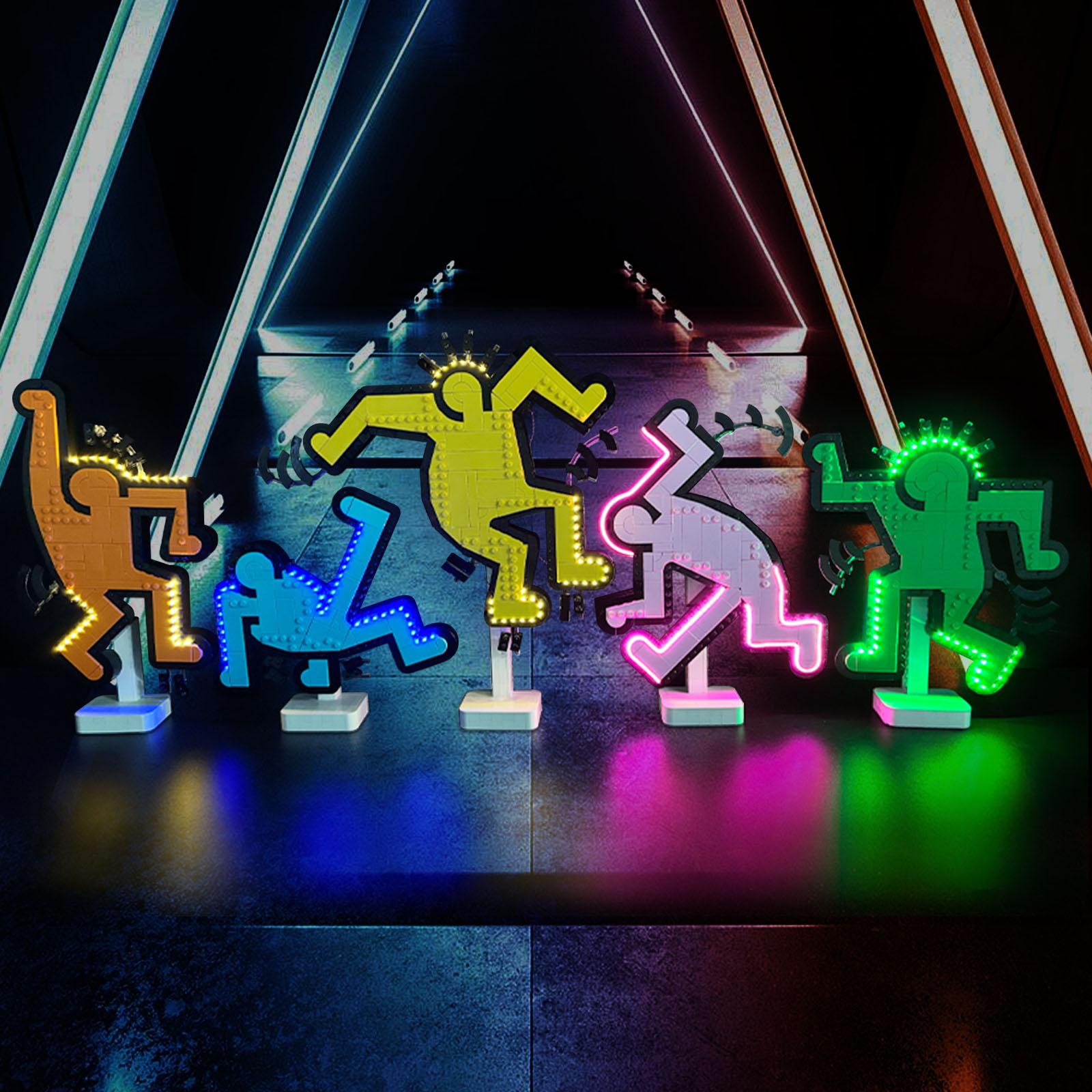 LYBMTWF LED Lighting Kit  for LEGO 31216 Dancing Figures  (Bricks Not Included)