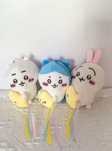 Chiikawa Plush, Stuffed Figure Throw Pillows for Home Decor for Game Fans Adults Soft Cuddly Gift usagi