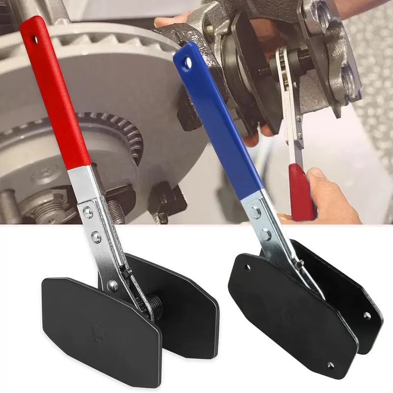 Brake Caliper Press Tool Car Piston Spreader Pad 360 Degree Swing Ratchet Hand Wrench Expander for Single Twin Quad Piston Disc Brake