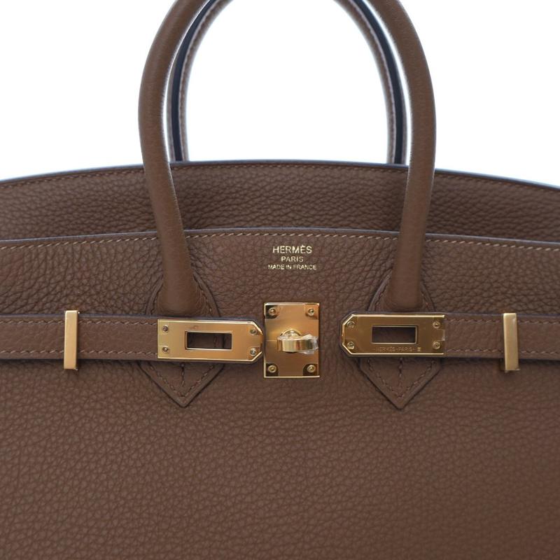 Pre-owned Togo Tote Bags Hermes Alezan Birkin 25