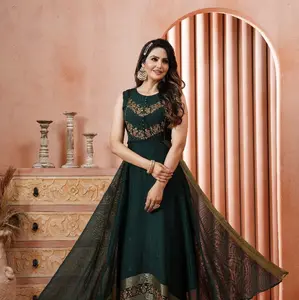 Women's Casual Long Chiffon Dress with Pattern Neck Design - Womenswear Casual Wear for Comfortable Summer Days Lightweight Fashion Maxi Embroidered Fabric Embroidery Breathable Sleeveless party elegant fashion dress sexy lady woman party red dress valent