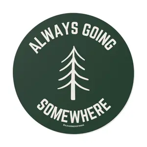 Boldly Go Sticker - Pine