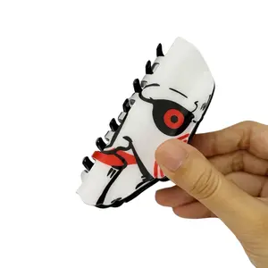 Punk Skull Hair Claw Clip | Strong Hold Non-Slip Large Jaw Clip for Thick & Thin Hair | Goth Aesthetic Trend Accessory