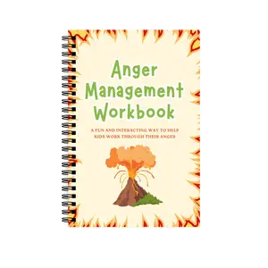 Kids Emotion & Anger Management Workbook, Educational Emotional Development Notebook for Parents Teachers