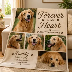 Personalized Father’s Day Photo Blanket, Custom 9 Picture Collage Fleece Throw, Daddy & Baby Memory Blanket, Soft Sherpa Keepsake Gift from Kids, Heartwarming DIY Blanket for Dad, Grandpa, New Dad, Family Love Gift