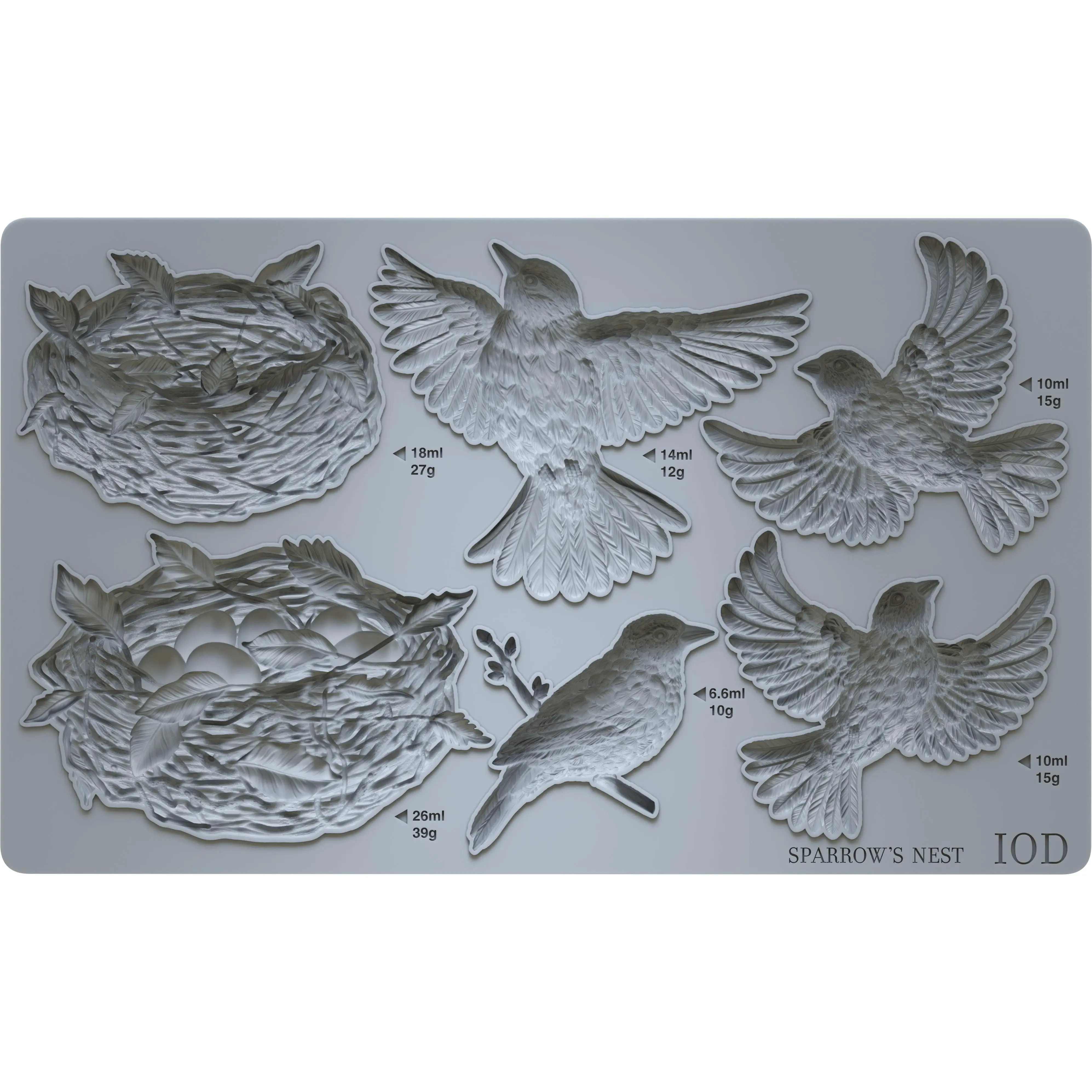 Sparrow's Nest 6X10 IOD Mould