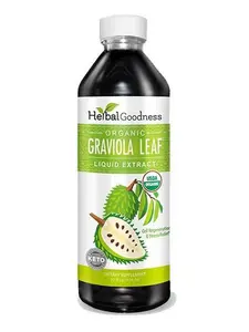 Herbal Goodness Graviola Leaf Extract 12oz Liquid Tincture Cell Renew Support