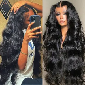 [30inch=$92] Bling Hair 13x4 13x6 Body Wave 180 Density Human Hair Wigs Lace Front Human Hair Wig Pre Plucked With Baby Hair For Women